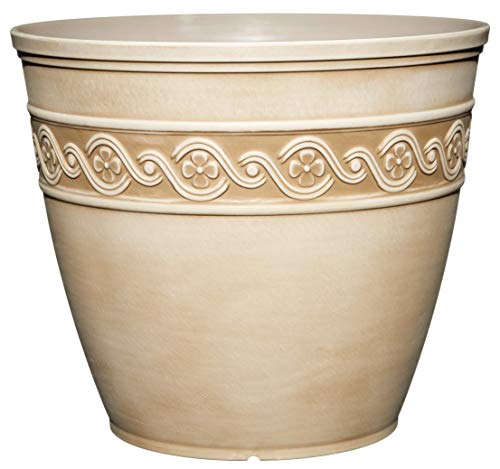 Classic Corinthian Resin Flower Pot Planter