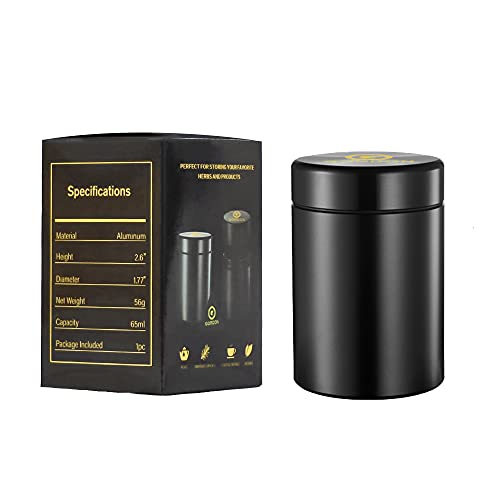 GOLDENCLUB GORDON Stash Jar - Smell Proof Storage Container