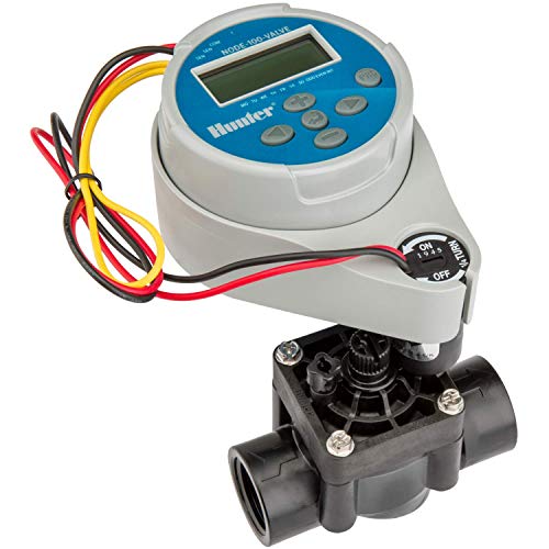 Hunter NODE-100 Battery Controller with Solenoid - Automatic Irrigation for Your Garden