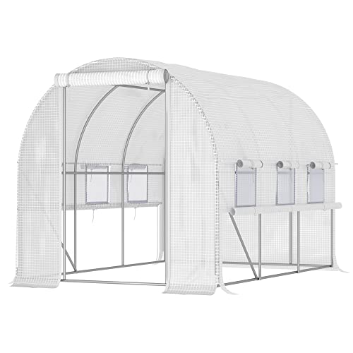Outsunny Walk-in Tunnel Greenhouse
