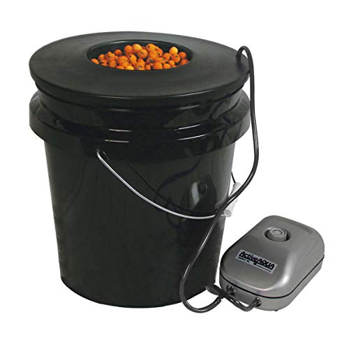 HTGSupply DWC Hydroponic Bucket System