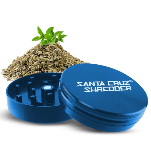 Santa Cruz Shredder Metal Herb Grinder - Fluffy and Precise Grinding Experience