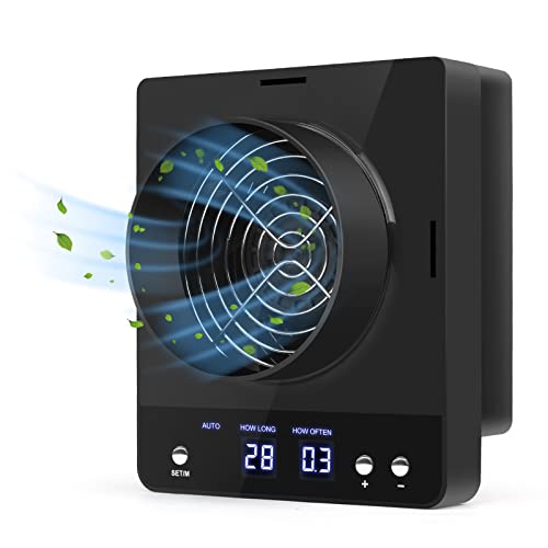 DAOTAILI Grow Tent Fan with Humidity Sensor and Automatic Timing