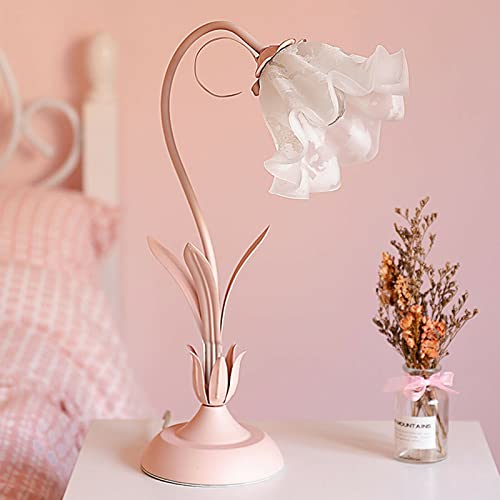 Pink Flower Table Lamp