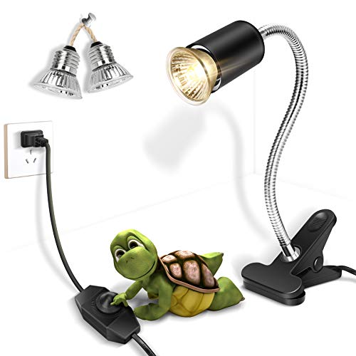Fischuel Reptile Heat Lamp with Clamp