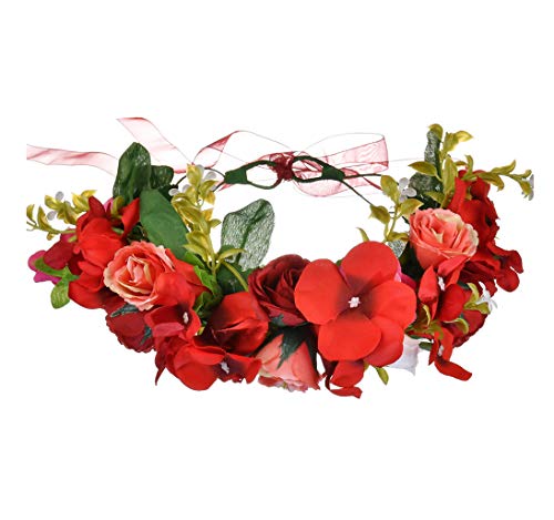 Rose Flower Crown Headband