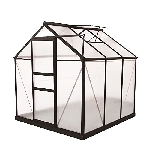 Durable Aluminum Greenhouse Kit for Outdoor Plant Growth