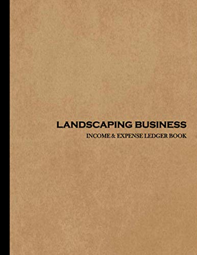 Landscaping Business Ledger Book