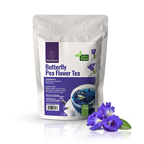 NorthEarth 100% Pure Butterfly Pea Flower Tea