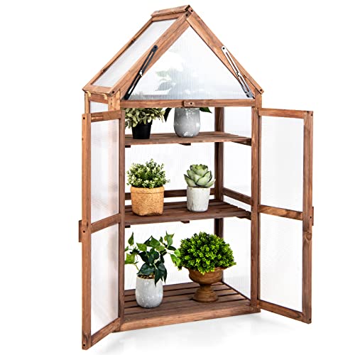 LDAILY Cold Frame Greenhouse