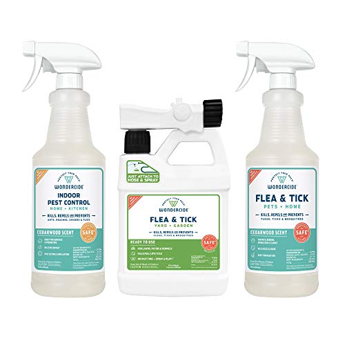 Wondercide Flea Tick Insect Spray Kit - Ultimate Pest Control Bundle