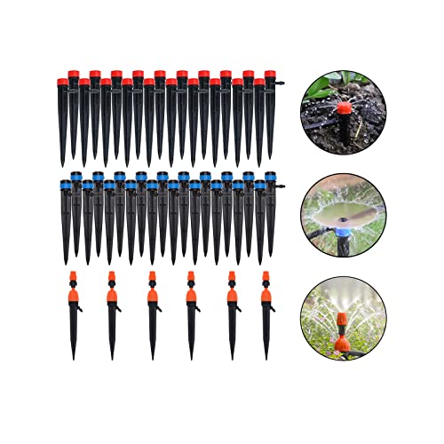 Micro Spray Set with Adjustable Drippers for Garden Watering System