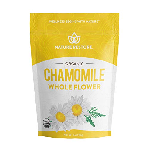 Organic Chamomile Whole Flower Tea