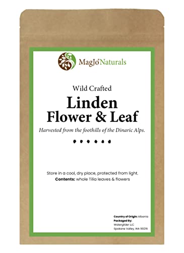 Wild Crafted Linden Herbal Tea - Loose Leaf - 4 ounces