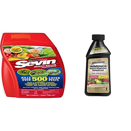 Sevin GardenTech Insect Killer & Spectracide Immunox Fungicide Spray