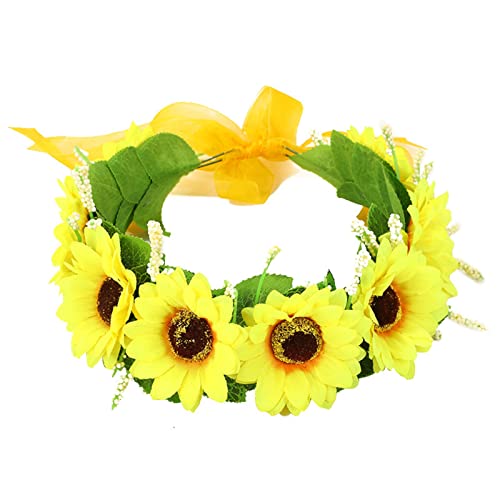 Sunflower Halo Headband