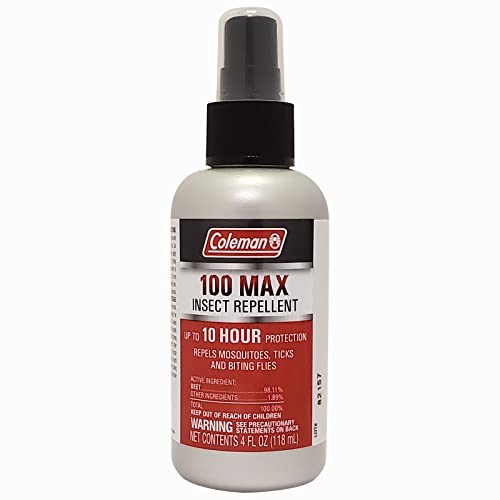 Coleman 100% DEET Insect Repellent Spray - Effective Outdoor Protection