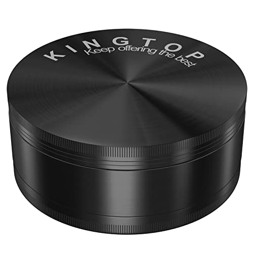 KINGTOP Large 3.0 Inch Spice Grinder - Powerful and Efficient