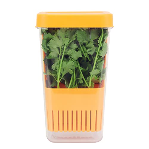 LUVCOSY Fresh Herb Keeper: Longer-lasting Herb Storage Container