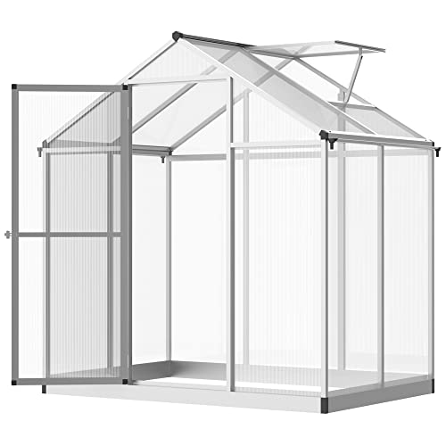Outsunny Walk-in Polycarbonate Greenhouse