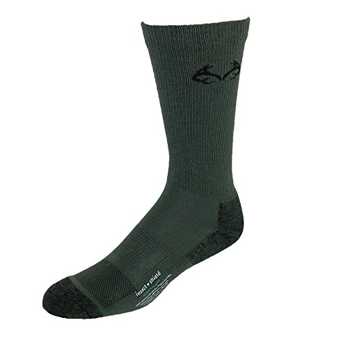 Carolina Hosiery Mills Realtree Insect Shield Sock Olive L