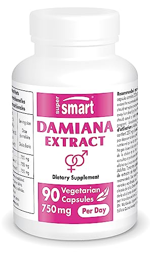 Supersmart Damiana Extract 750mg per Day