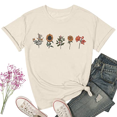 Women Wildflowers T-Shirt