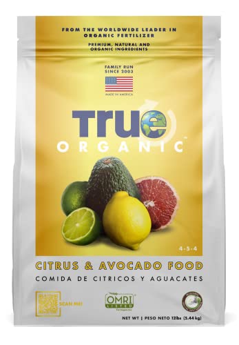 True Organic Citrus & Avocado Plant Food Fertilizer - Grow Fruity Delights Organically