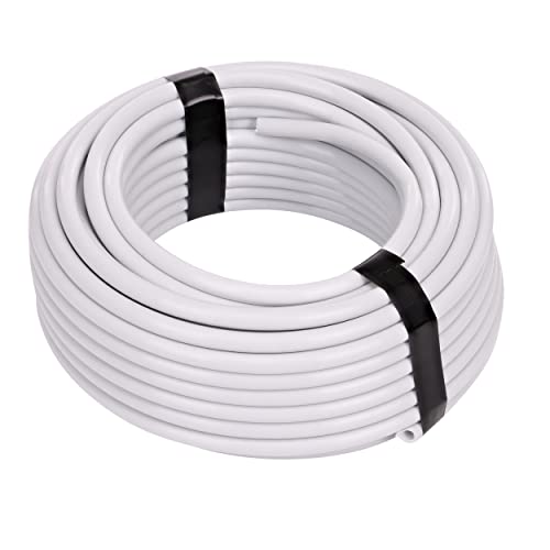 Raindrip Drip Irrigation Supply Tubing, 50-Foot, White Polyethylene