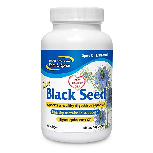 Black Seed Oil 1000 mg - Promotes Heart & Digestive Health
