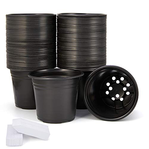 JERIA Plastic Pots for Flower Seedling