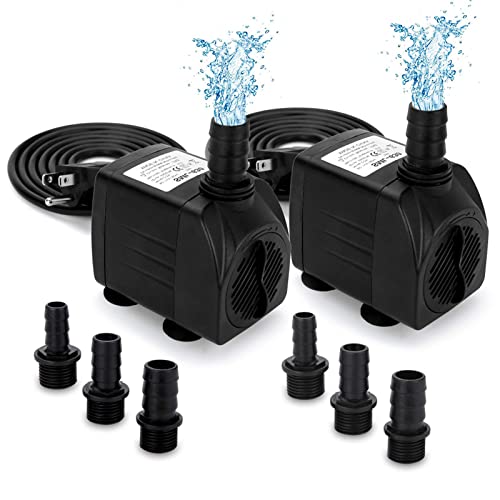 GROWNEER Submersible Pump 550GPH with High Lift