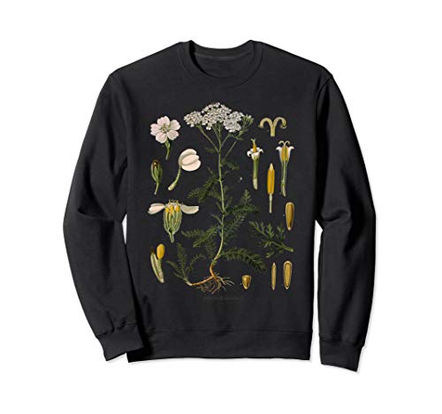 Yarrow Flower Vintage Sweatshirt