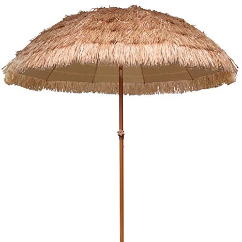 Hula Thatched Tiki Umbrella