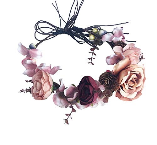 Vivivalue Adjustable Flower Headband