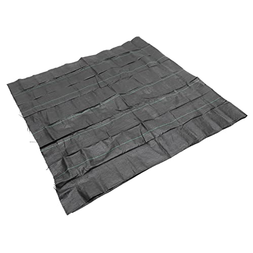Yardwe Grass Cloth Black Floor Mats
