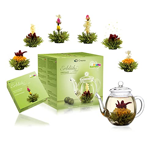 Creano Tea Flowers Mix - Blooming Tea Gift Set