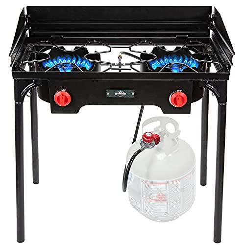 Hike Crew Double-Burner Outdoor Gas Stove