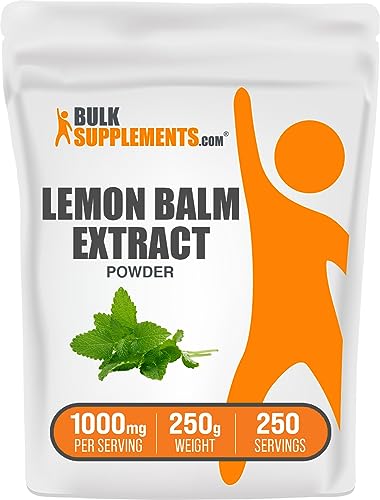 Lemon Balm Extract Powder - Herbal Supplement, Vegan & Gluten Free