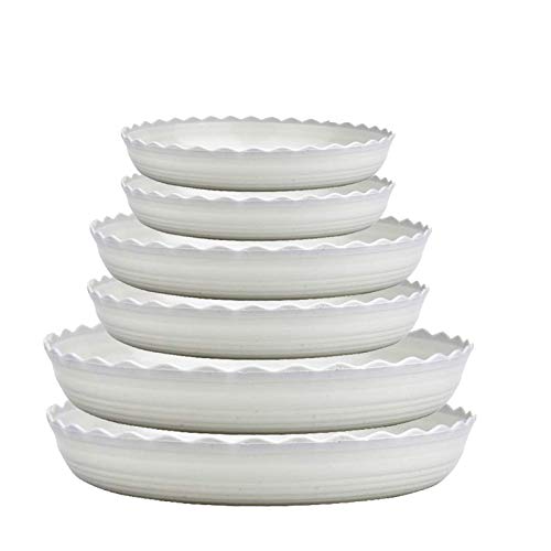 Wave Plant Saucer - Plastic Flower Pot Drip Trays