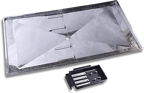 Quickflame BBQ Grill Replacement Grease Tray Set (27-30 inches)