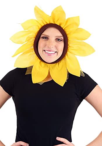 Sunflower Hood Yellow Flower Headpiece