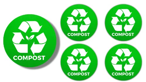 Compost Bin Vinyl Stickers