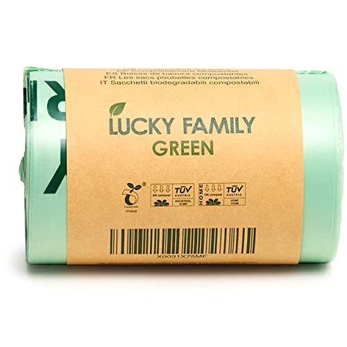 INNOTAK Lucky Family Green Compost Bags