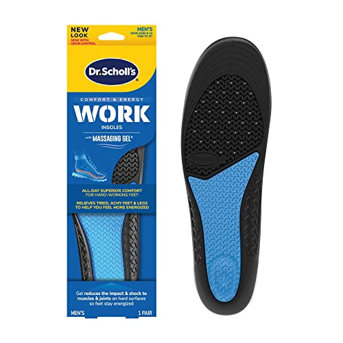 Work All-Day Comfort Insoles with Massaging Gel® for Men