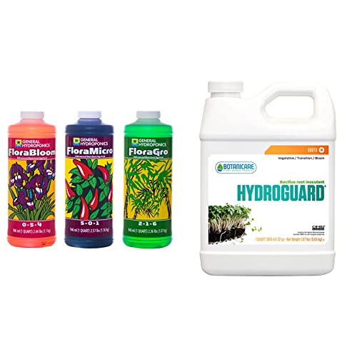 Complete Hydroponic Nutrient System and Root Inoculant Combo