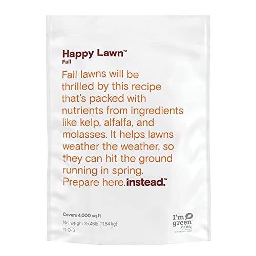 instead Happy Lawn Natural Fall Fertilizer