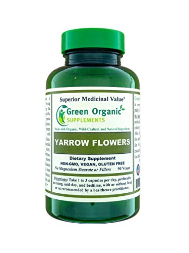Green Organic Supplements Yarrow Flower