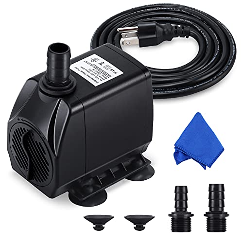CWKJ Fountain Pump: Durable Submersible Water Pump for Aquariums and Ponds