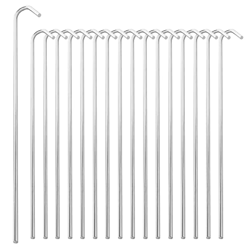 Galvanized Non-Rust Tent Stakes Pegs for Camping and Gardening